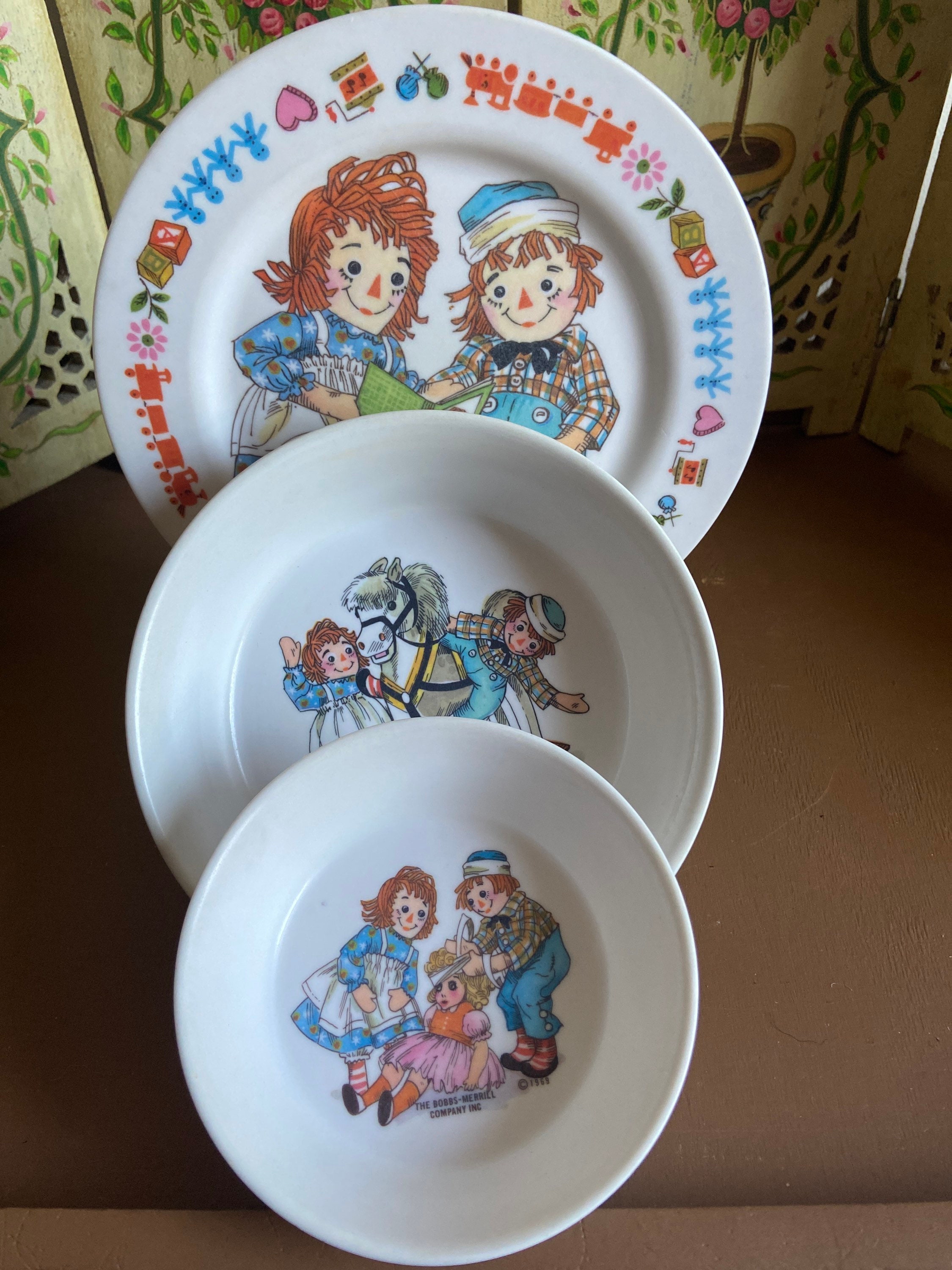 Raggedy Ann Dishes - Etsy