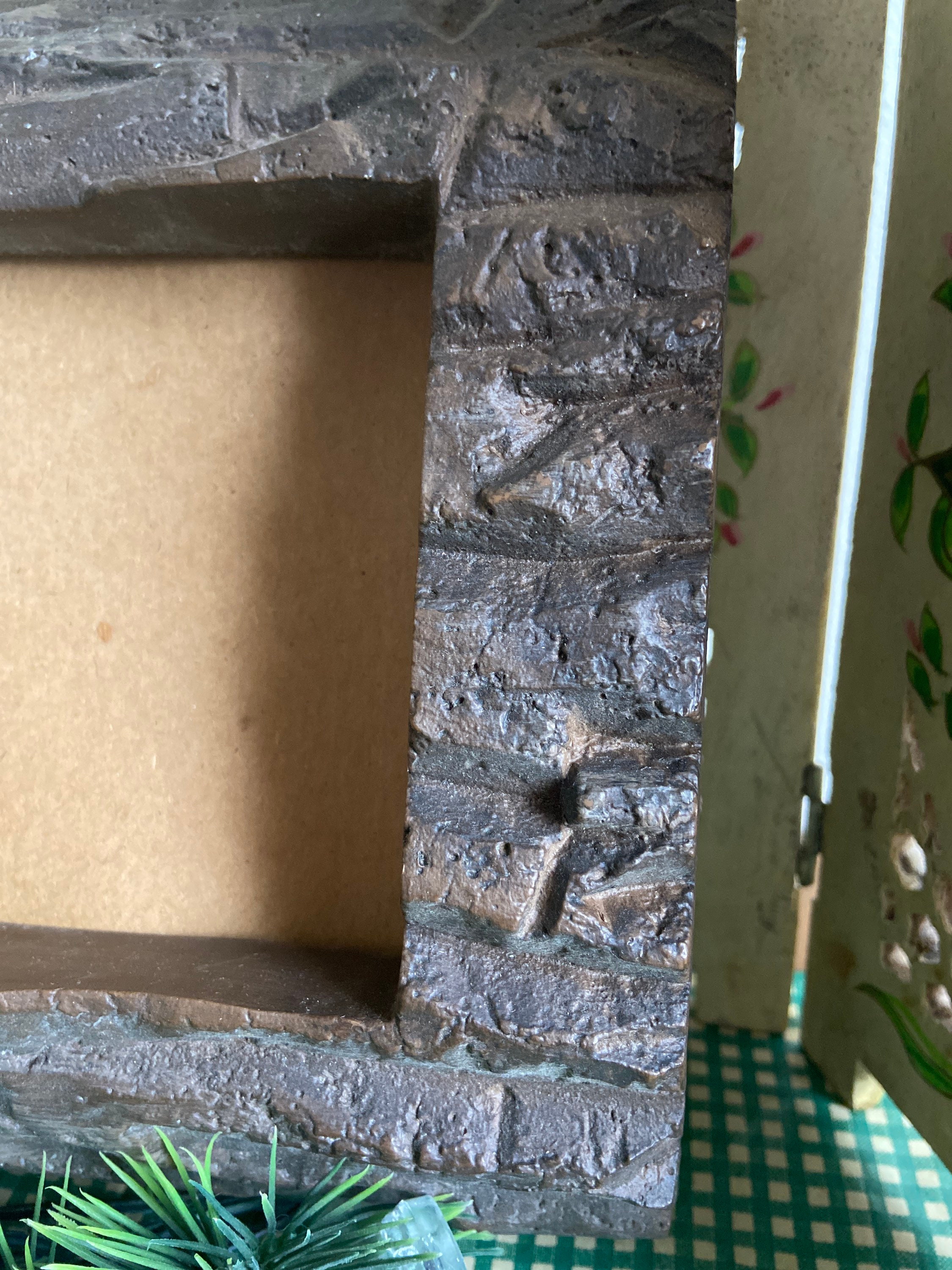 Log Photo Frame Vintage Log Look Picture Frame - Etsy