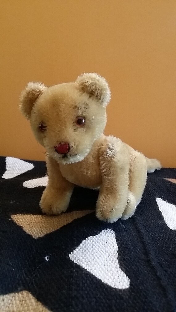 steiff lion cub