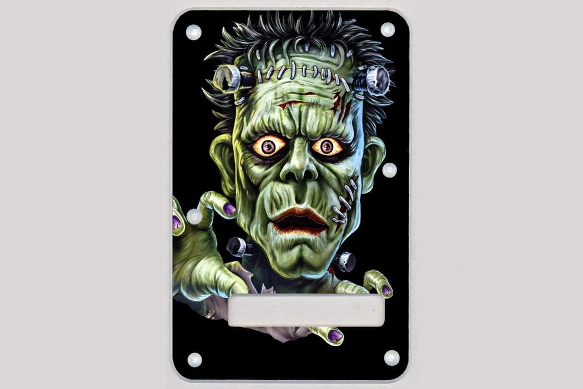 6 Fori Per Charra Elettrica Tremolo Coperchio Cav&agrave; Piastra Posteriore Per Parafango ST SQ Strip Cover Posteriore Accessori Per Parti Di Charra Elettrica