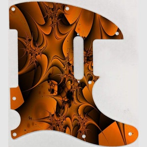 Pickguard gráfico personalizado para caber no Fender Tele Telecaster Fractal 5