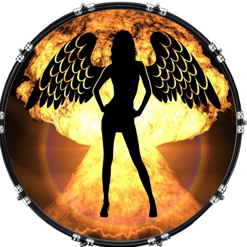 Custom Aquarian Bass Kick Drum Head Front Drumskin Cry for Etsy