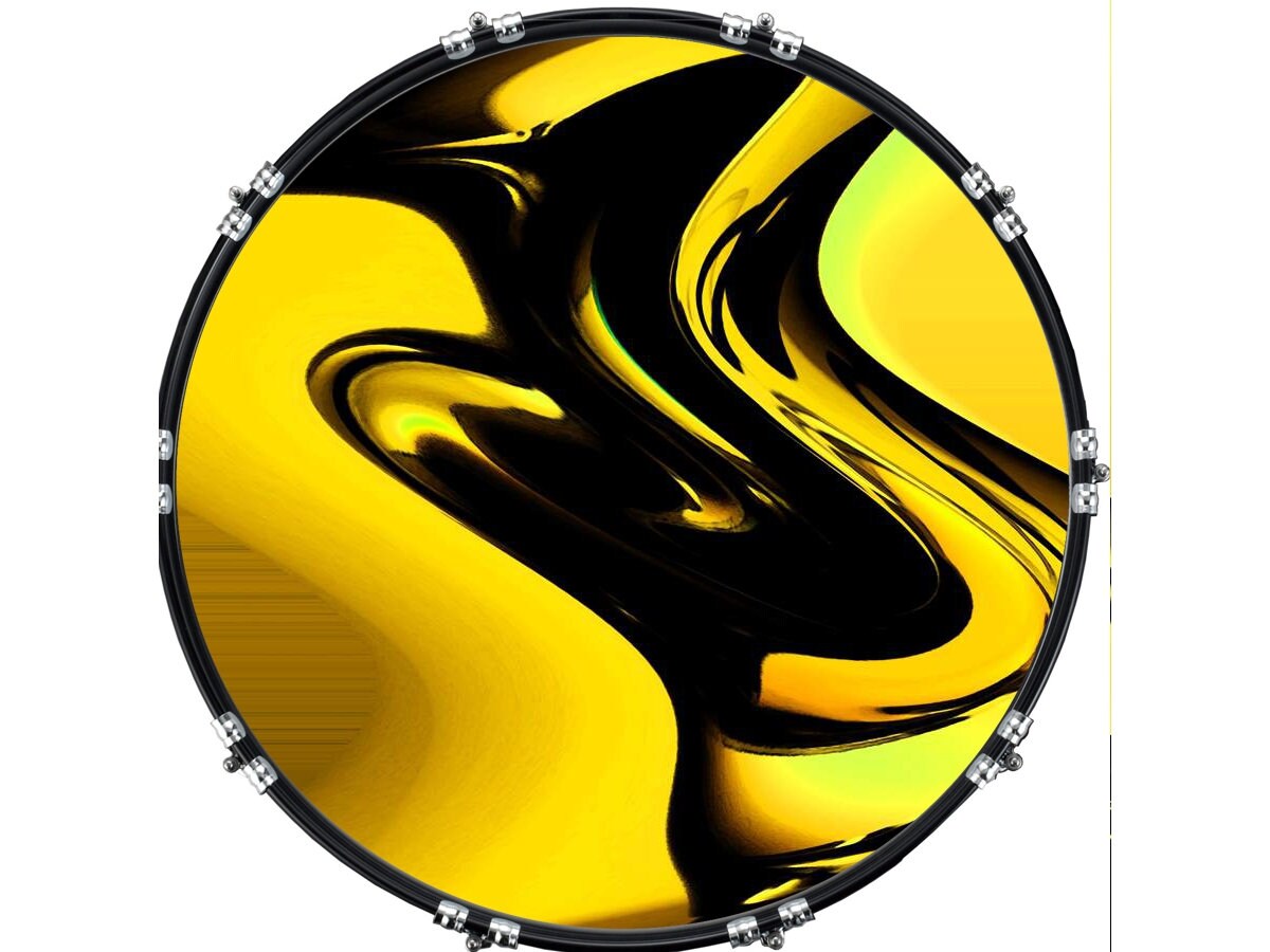 Custom Aquarian Bass Kick Drum Head Front Drumskin Pop Art 2 Etsy