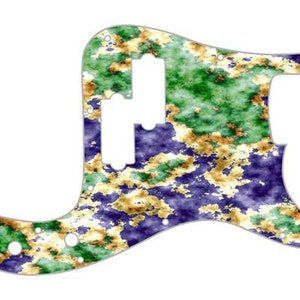 Individuelle grafische Schlagbrett fit Fender P Bass Precision Bass-Map-Effekt