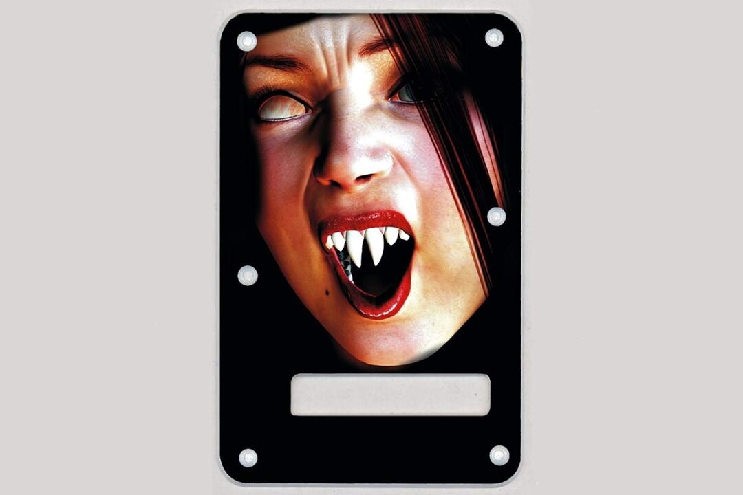 Personalizzato grafica Tremolo Cover piastra posteriore per adattarsi Fender Strat Stratocaster surreale 1 - Italia