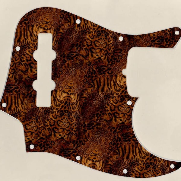 Jazz Bass Pickguard Etsy