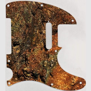 Custom Graphical Pickguard to fit Fender Tele Telecaster Rocky Vibe