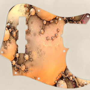 Custom Graphical Pickguard to fit Fender J Bass Jazz Bass Surreal 3