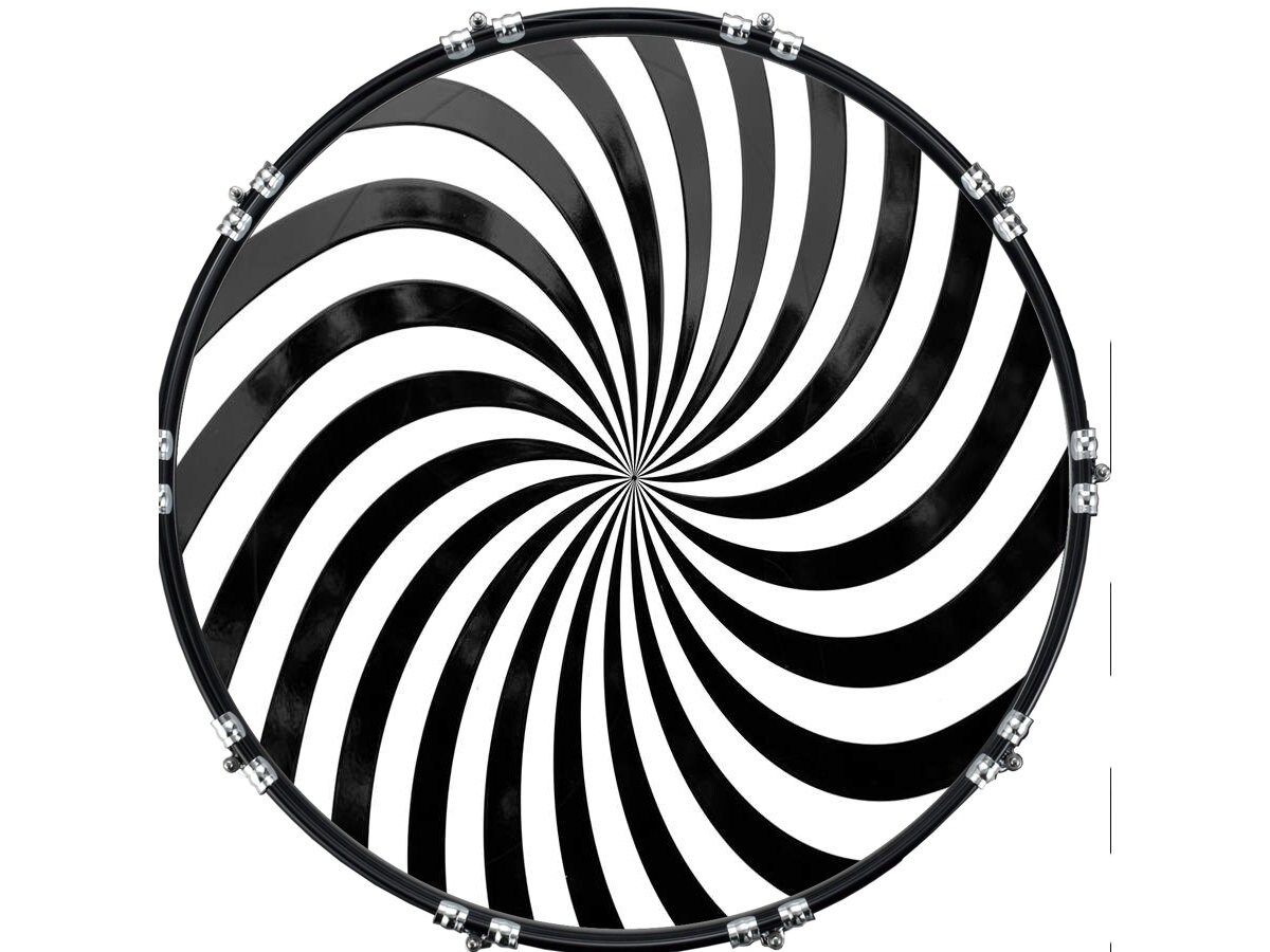 Custom Aquarian 22 Bass Kick Drum Head Front Drumskin Mojo Moon 2 Custom Aquarian 22 Bass Kick Drum Head Front Drumskin Mojo Moon 2