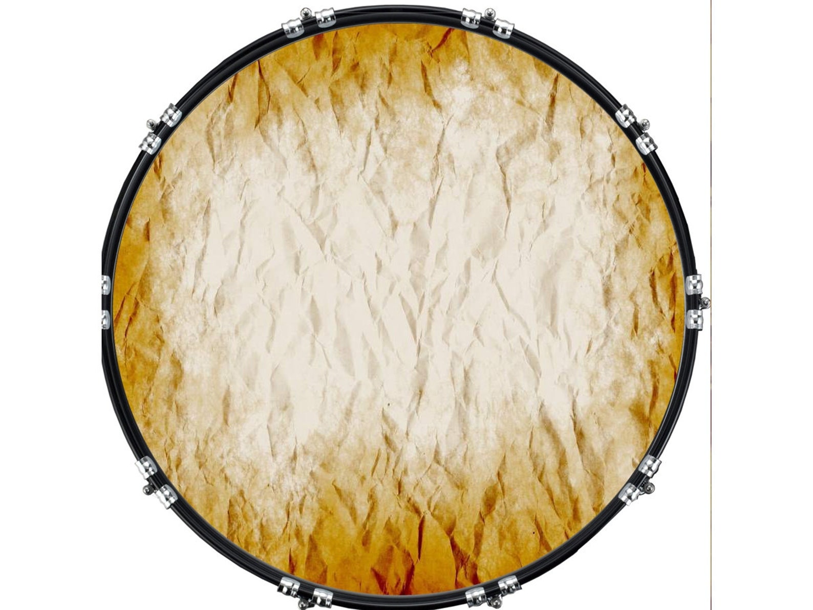 Custom Aquarian Bass Kick Drum Head Front Drumskin Paper 1 Etsy