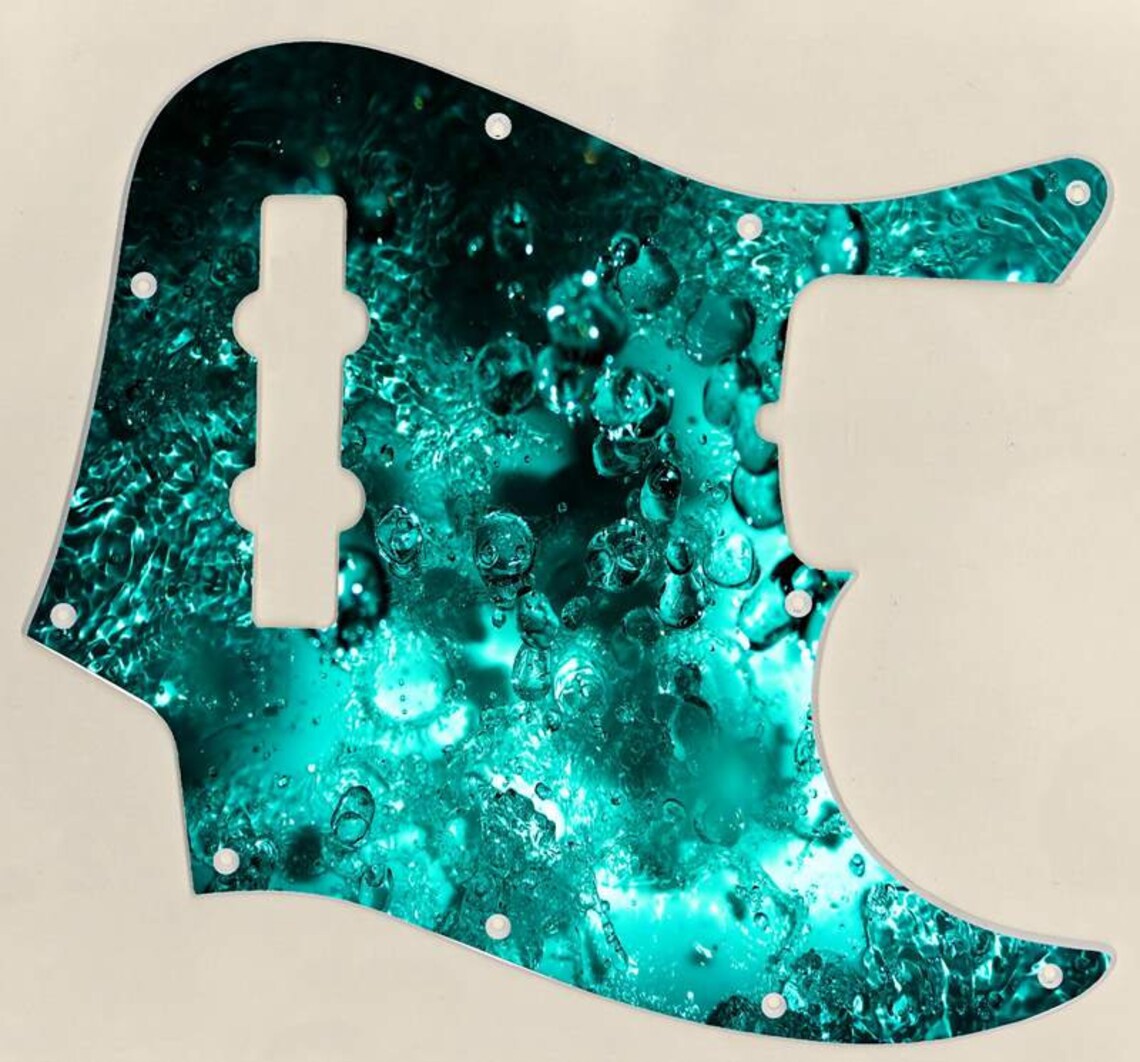 Custom Graphical Pickguard to Fit Fender J Bass Jazz Bass Etsy Australia