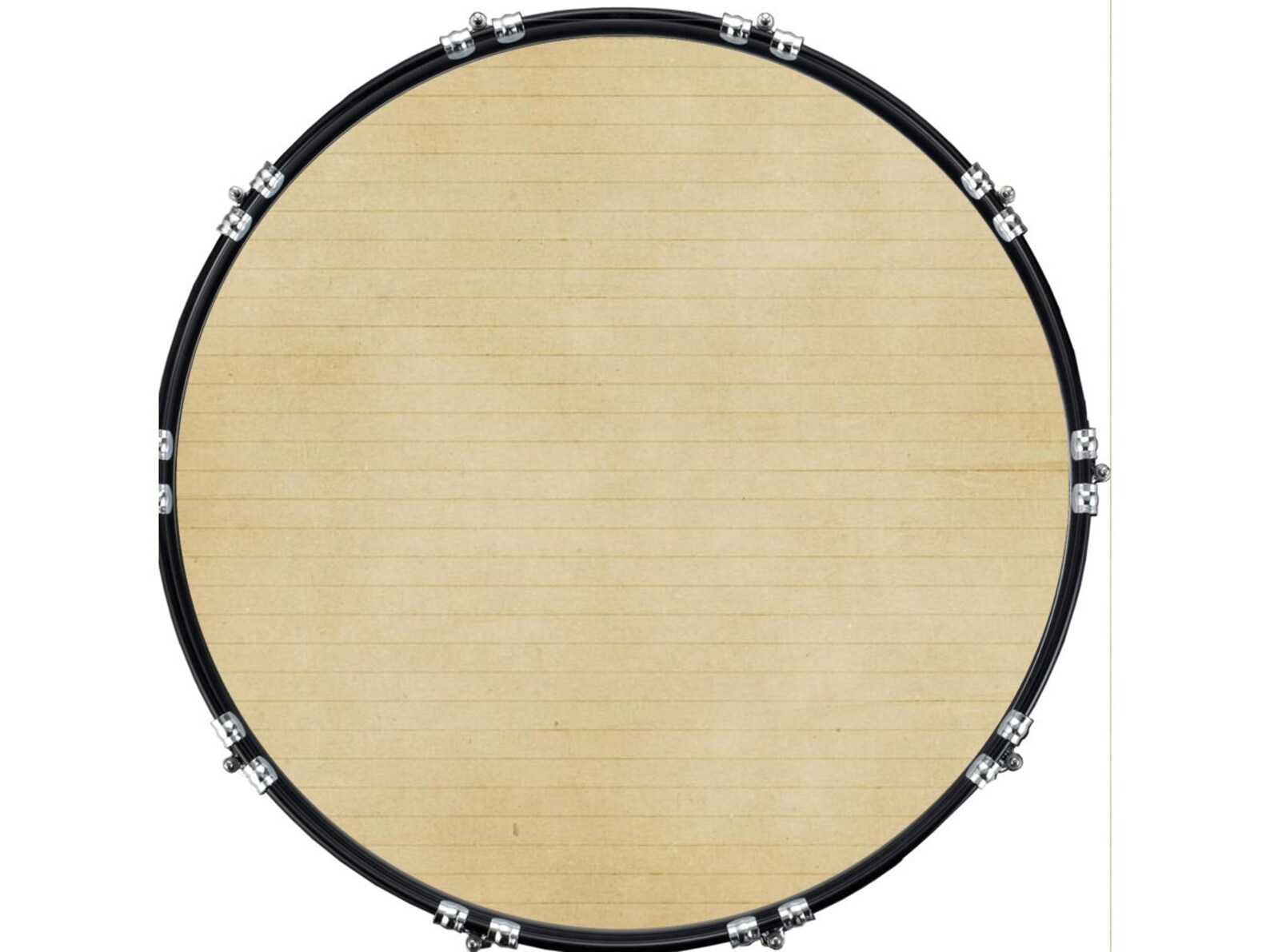 Custom Aquarian Bass Kick Drum Head Front Drumskin Paper Etsy