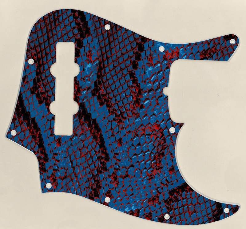 Custom Graphical Pickguard to fit Fender J Bass Jazz Bass Etsy