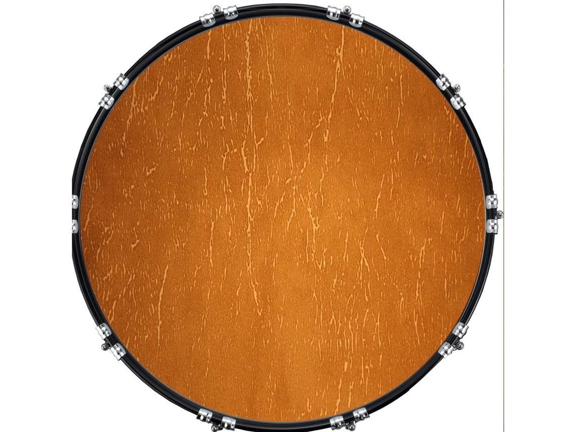 Custom Aquarian Bass Kick Drum Head Front Drumskin Leather 2 Etsy