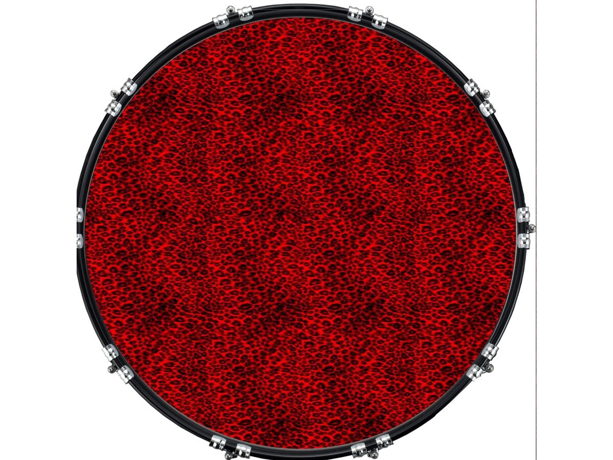 Printed Bass Drum Heads