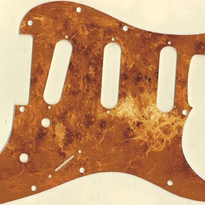 Custom Graphical Pickguard to fit Fender Strat Stratocaster Rusty