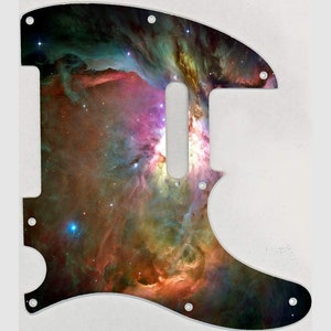 Custom Graphical Pickguard to fit Fender Tele Telecaster Hires Galaxy
