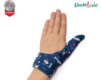 Thumbsie® Daumenschutz | Daumen Handschuh | Stop Daumen lutschen | Daumenlutschen | Verschiedene Stoffe | Fünf Größen