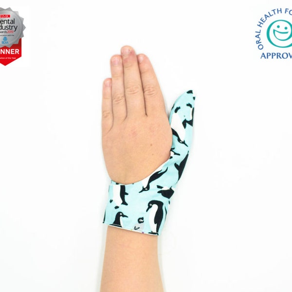 Thumbsie® Thumb Guard | Thumb Glove | Stop Thumb Sucking | Thumb Sucking | Various Fabrics | Five Sizes