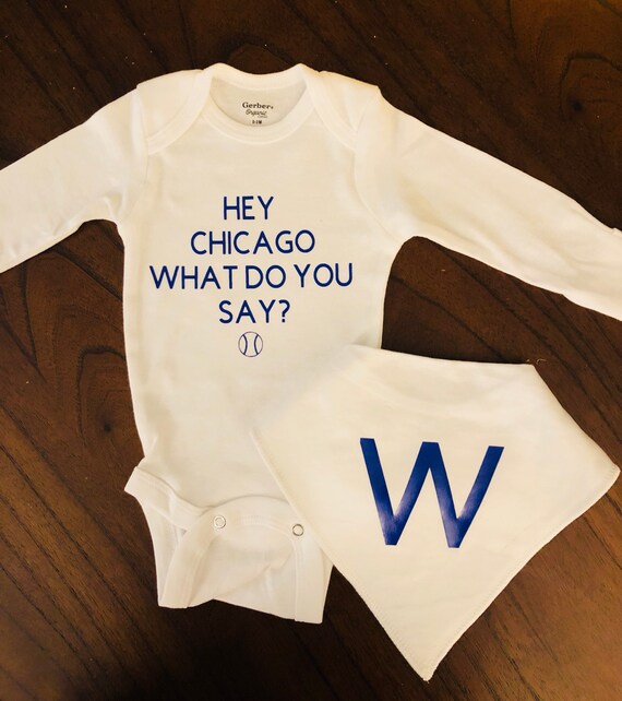 cubs baby onesie