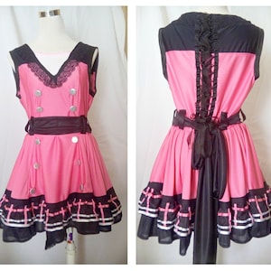Videogame Dress Heartless Dress Cosplay Dress Kingdom Hearts Dress Oddity Apparel Kingdom Hearts Crest Dress