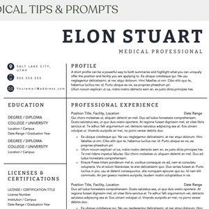 Professional Medical Resume Nursing, 2 páginas de ventas de atención médica reanudan plantilla cv