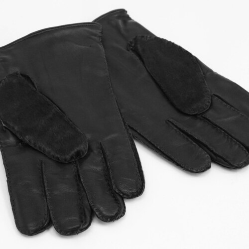 BRAND NEW GLOVES in pony and Genuine Inner retailer Leather cashmere 100%