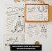 AMELIA Wedding Bar Menu Template, Editable Hand Drawn Drink Menu ...