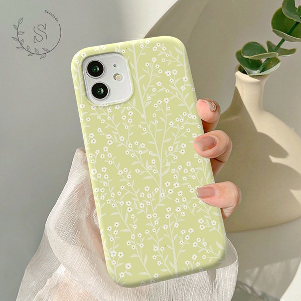 Pastel Floral phone case for Samsung s24 s23 s22 s21 s20 S10 Lite Note 20 10 Samsung S9 S8 S7 Samsung A52 5G A12 Galaxy Z Flip 3 4 5 sl555