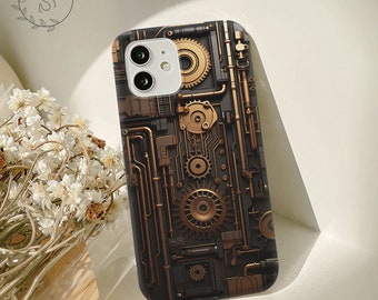 Steampunk phone case for Samsung s24 s23 Plus s22 Ultra 5G s21 s20 fe Samsung Note 20 10 Plus Samsung a53 a12 a73 plus Samsung m04 m32 sl636