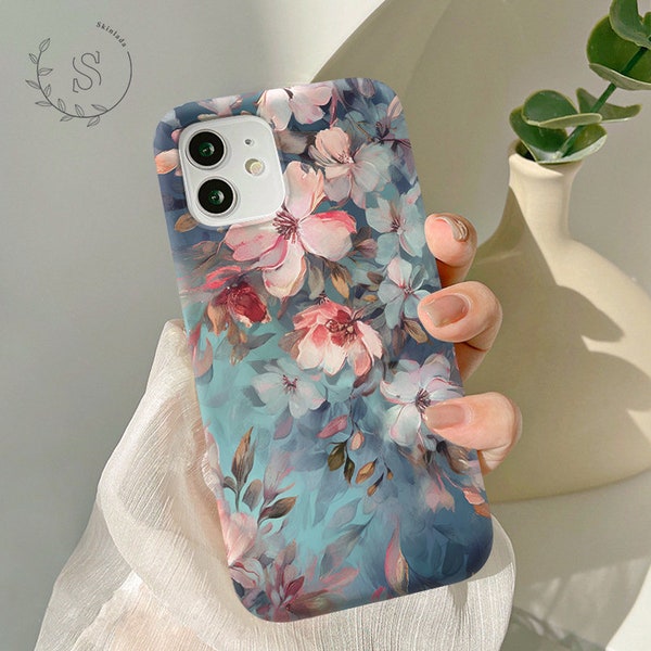 Spring Flowers phone case for Samsung s24 s23 s22 s21 s20 S10 Lite Note 20 10 Samsung S9 S8 S7 Samsung A52 5G A12 Galaxy Z Flip 3 4 5 sl618