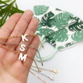 Personalized Face Mask & Eyewear Lanyard, Custom Initial Chain for Adults and Kids