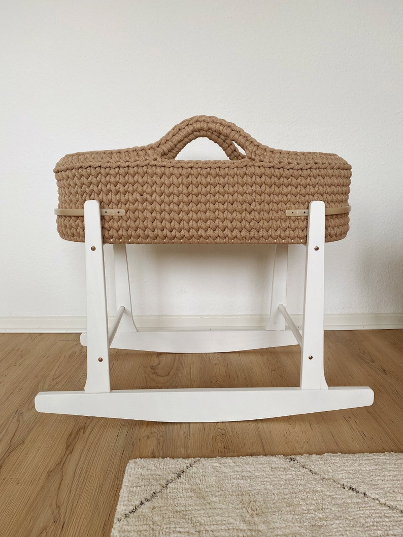 Crochet Moses Basket Yourself, CROCHET INSTRUCTIONS, DIY VIDEO