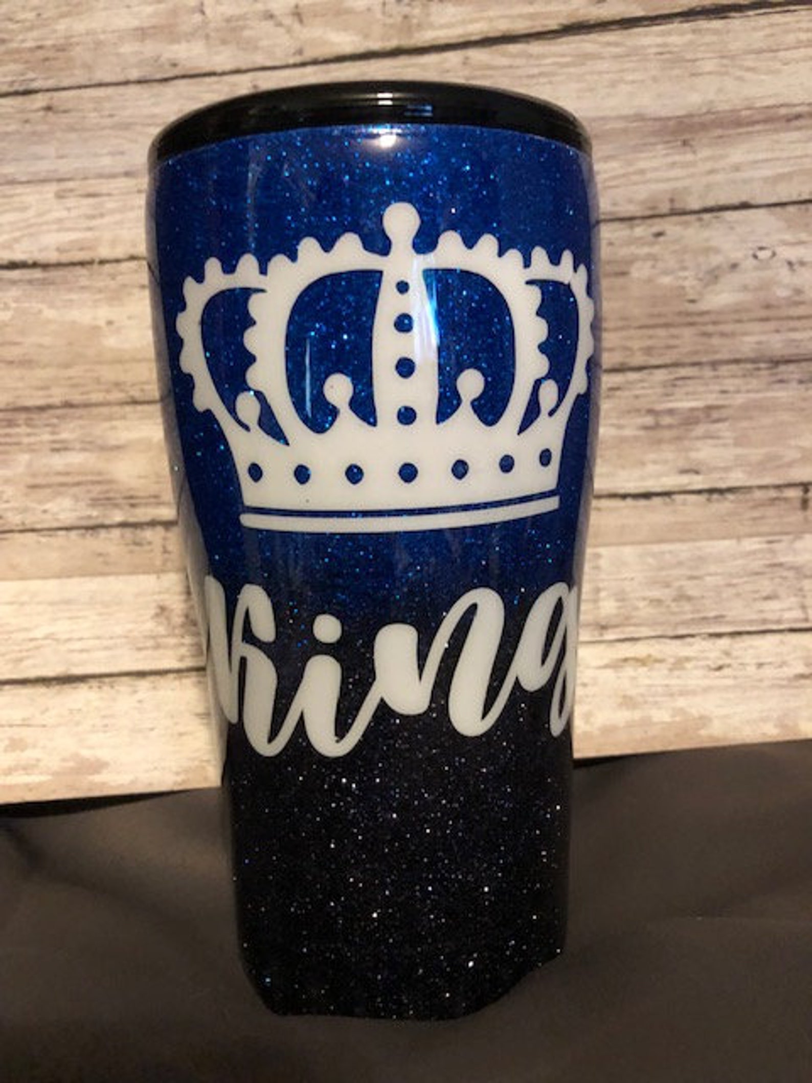 Tumbler Custom Tumbler Queen/king Matching Tumbler Cups Etsy