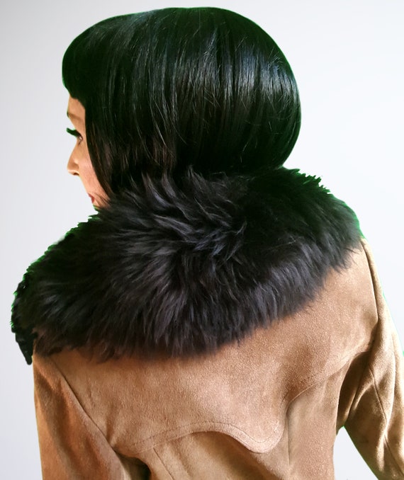 【WONDER WONDER】Agil Fluffy Collar Suede Quilted Midi Coat LONG TEDDY COAT DREAMING IN DUTCH – CAMILLA
