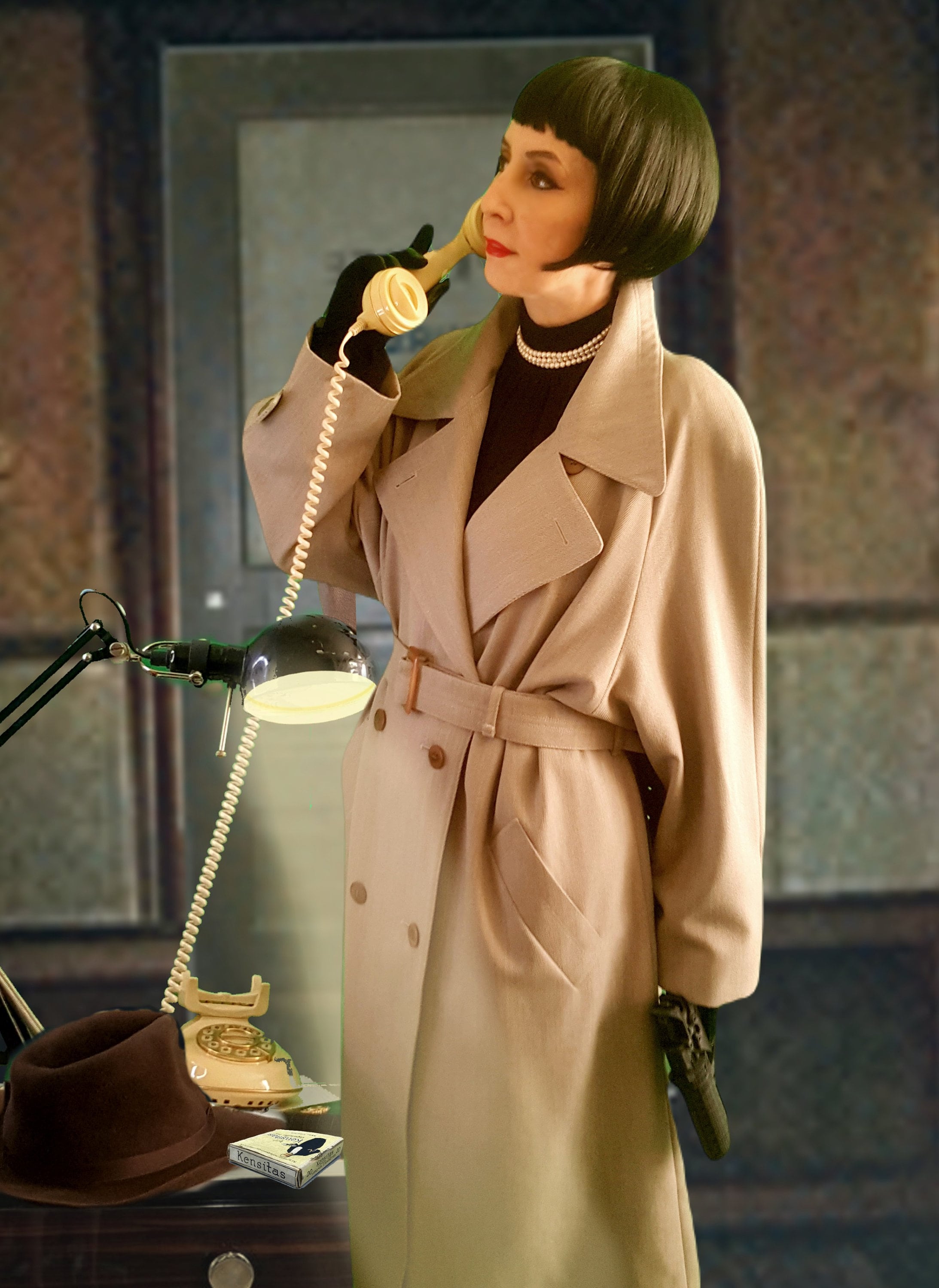 ジャケット・アウター 1990s Vintage Super Long Design Coat 80's 90's Full Length Leather Jacket, Oversize Retro Coat