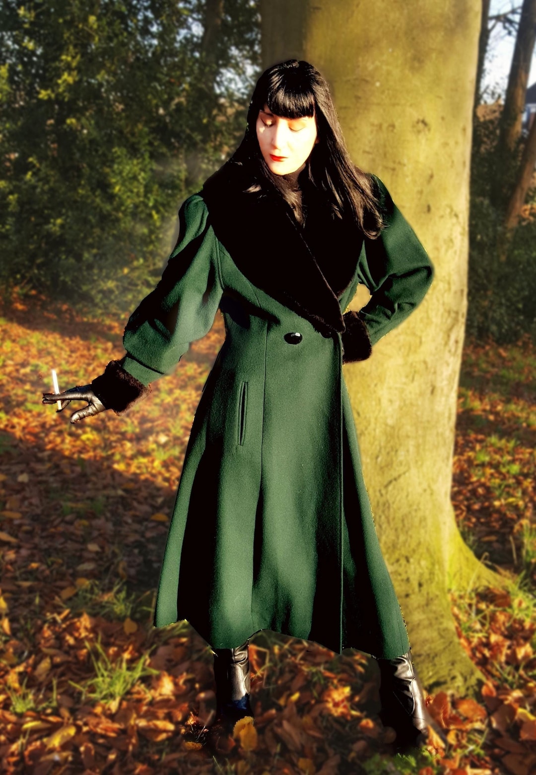 Veste Foxley English Hunt Show Vert Chasseur Foncé Femme Fille - Occasion UK
