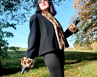 New Look Curve - Cappotto In Pelliccia Sintetica Con Stampa - Foto 3