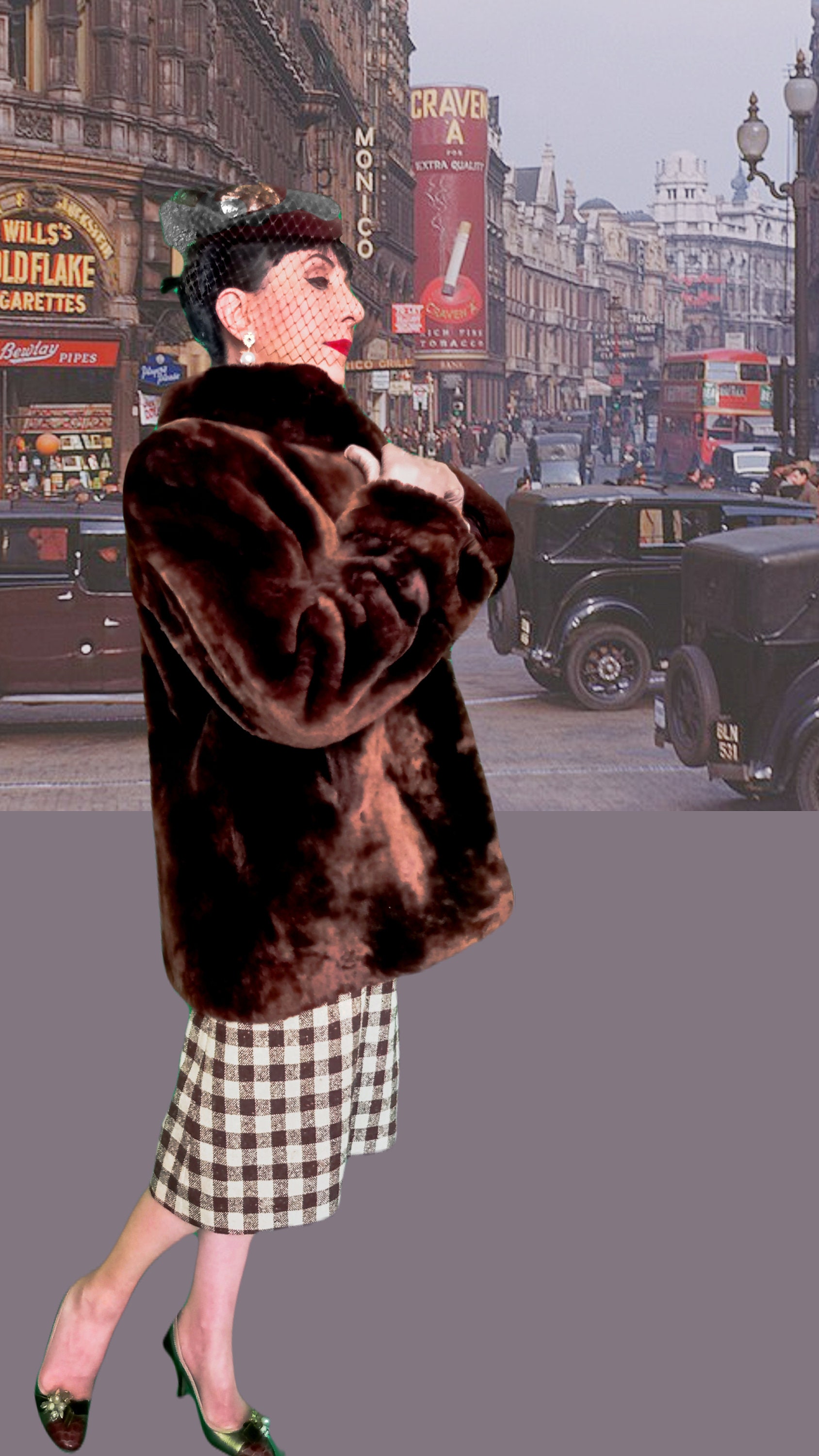 Vintage 1940s 'beaver Lamb' Ie Mouton Sheepskin Fur Coat Vintage 1940s 'beaver Lamb' Ie Mouton Sheepskin Fur Coat