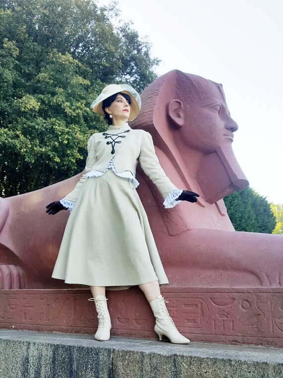 beige sphinx dress ELIANA MAXI DRESS main image 0