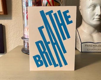 BREATHE • 6 pack of Recovery Cards