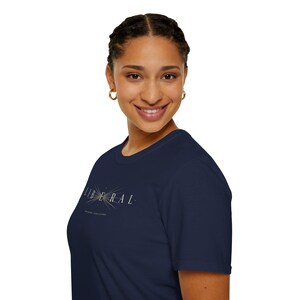 Liberal - Open minds. Open futures. • T- Shirt image 2