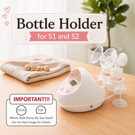 Bottle Holder for Spectra Breast Pump - Fits All S1 S2 Versions - Organize  Your Space and Simplify Your Pumping Journey - Functional Design - Etsy
