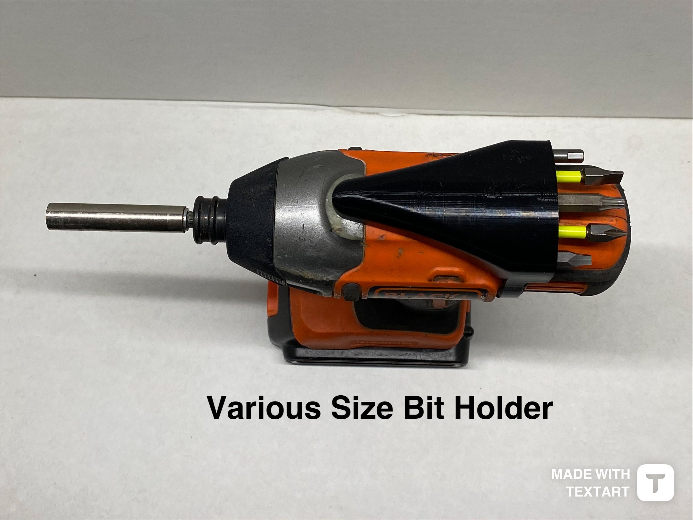 Bit Caddy for Black and Decker Impact Driver Etsy
