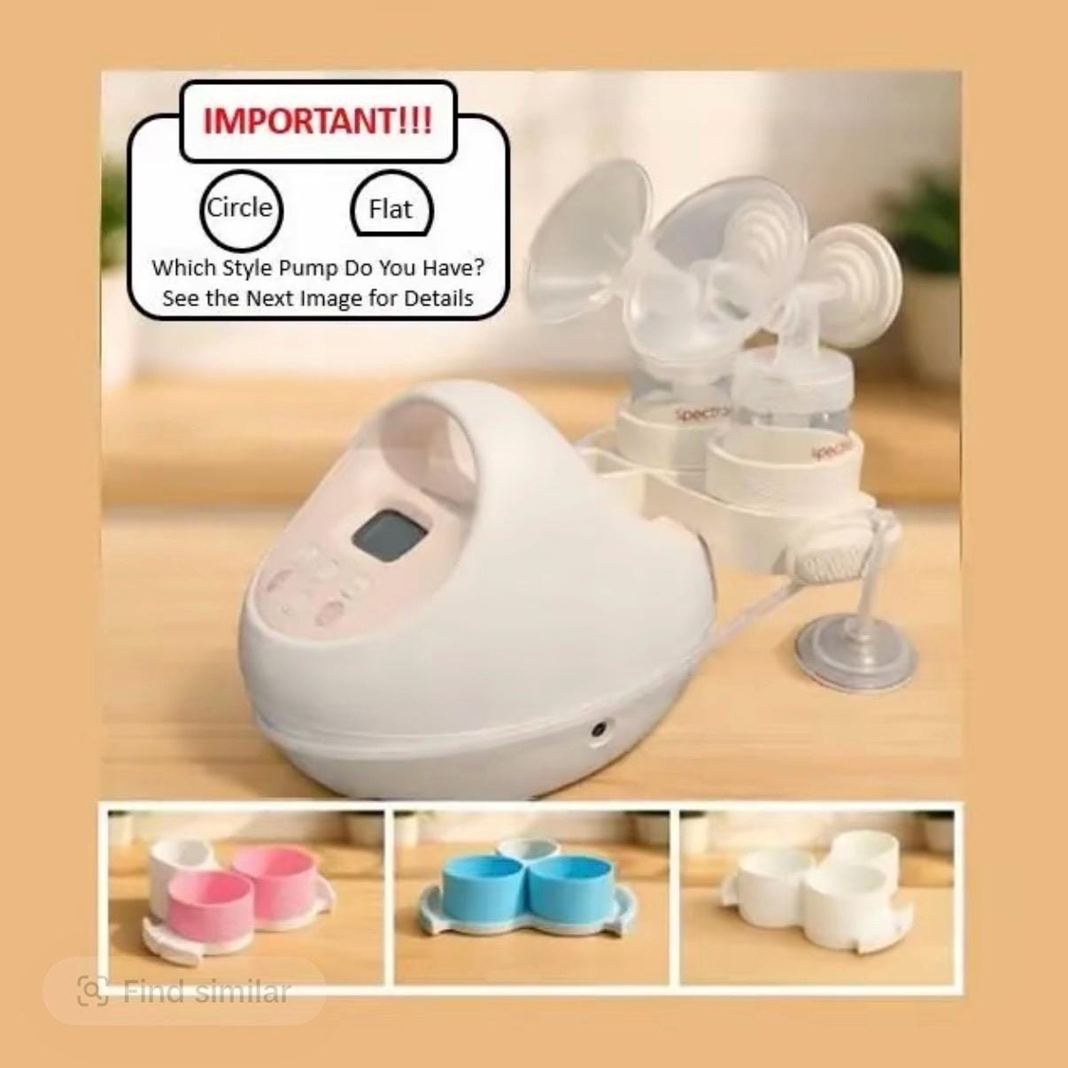 Spectra 電動さく乳器セット付属品多数収納バッグ付き 電動 搾乳器 母乳