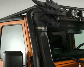 Custom Snorkel Topper - Seamlessly Integrates into Your Current Snorkel Kit - Take your Off-Road Rig to the Next Level