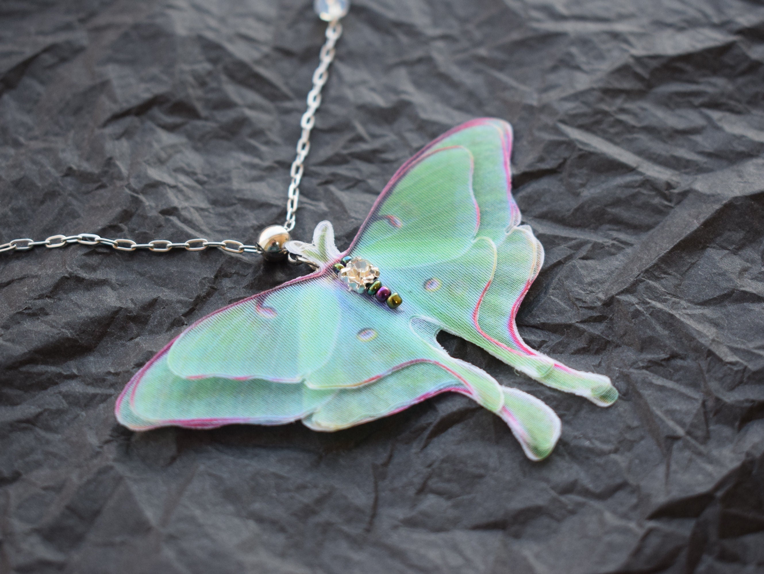 Luna Moth Earrings – Botanical Bright - Add a Little Beauty to Your Everyday