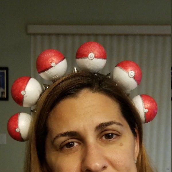 Pokemon pokeball headband