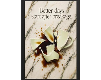 Strong Coffee. Fragile Plans.