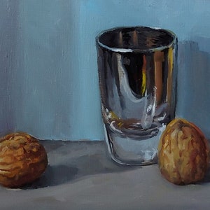 Walnuts and Shotglass
